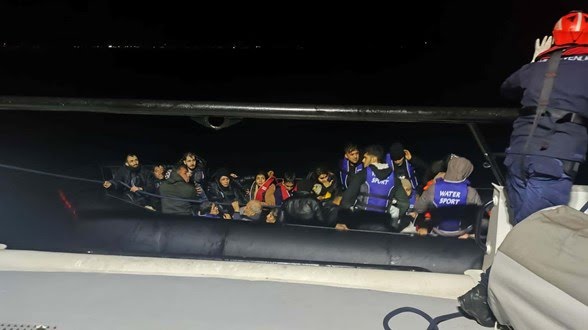 Bodrum’da 60 kaçak göçmen yakalandı
