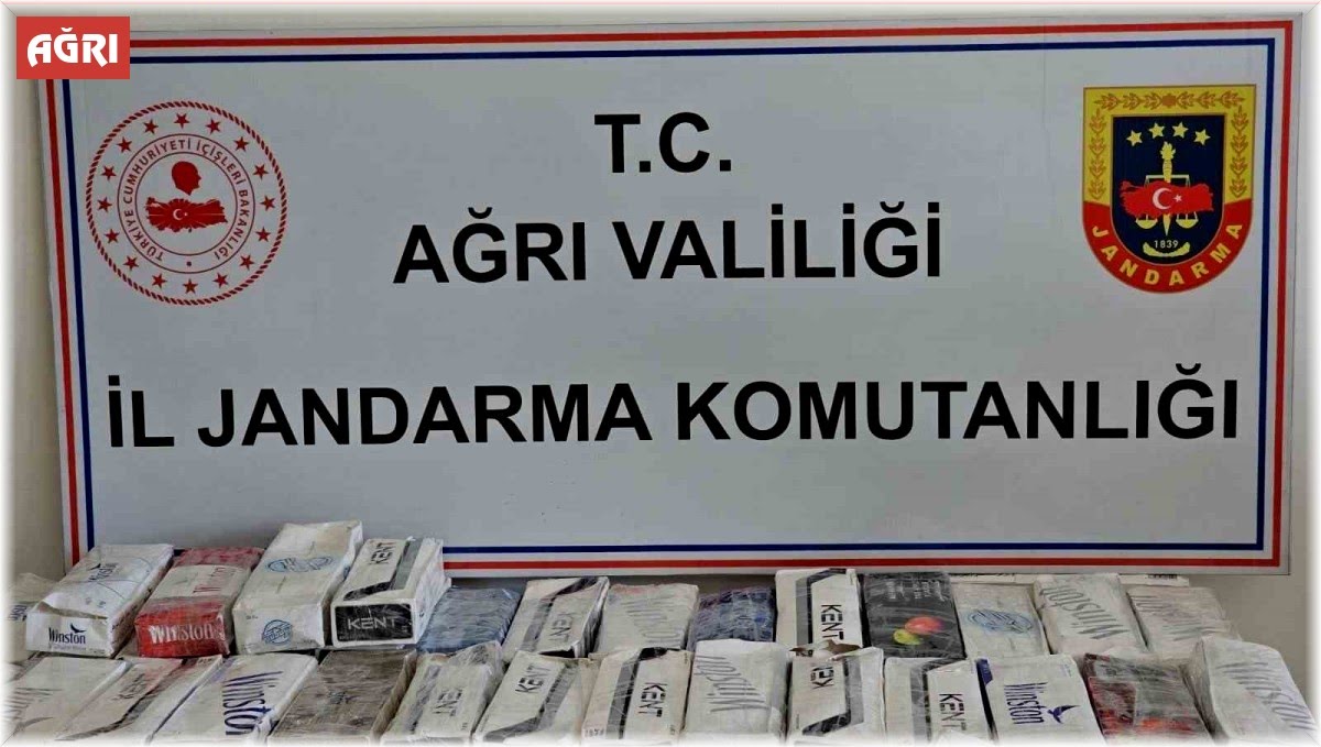 Ağrı’da 40 kilo metamfetamin ele geçirildi